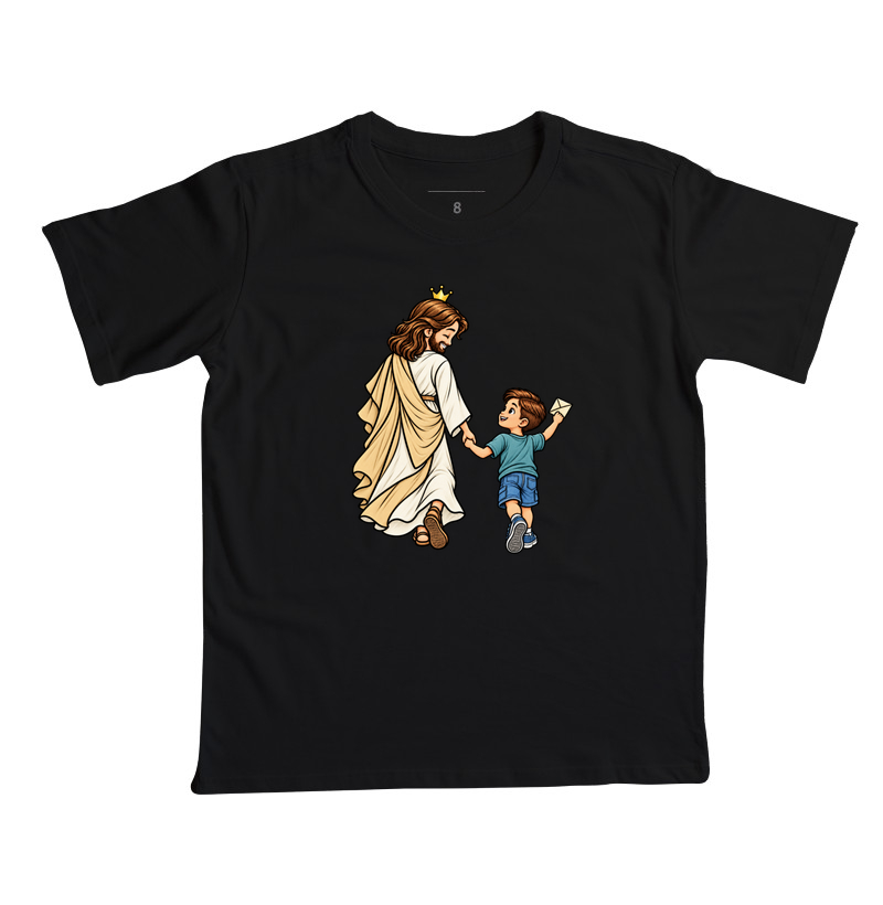 Camiseta Infantil Caminhando Juntos - Menino - Imagem 5