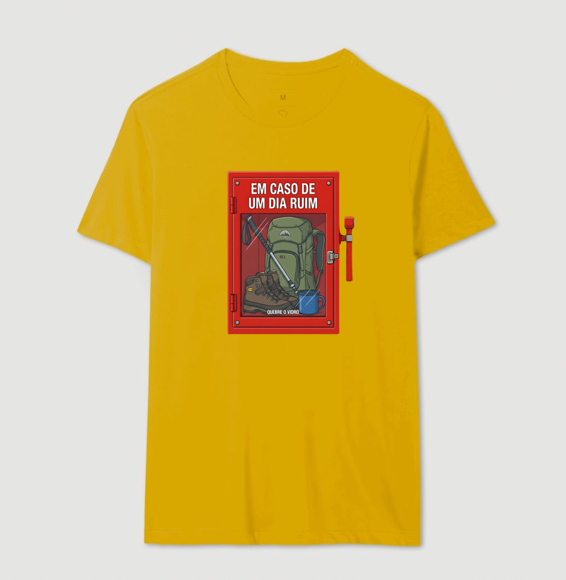 Camiseta Alma Outdoor | Em Caso de Dia Ruim Trilha - Imagem 12