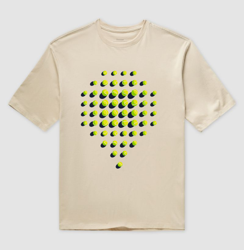 Camiseta Padel Raquete de Bolinhas - Imagem 3