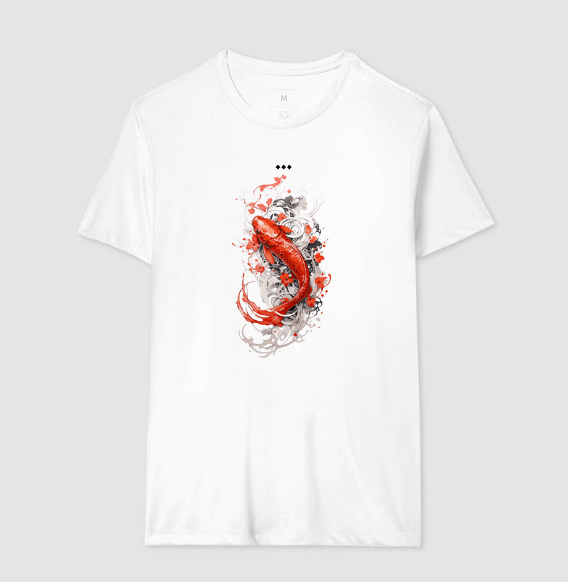 Camiseta Koi Vermelho - Imagem 2