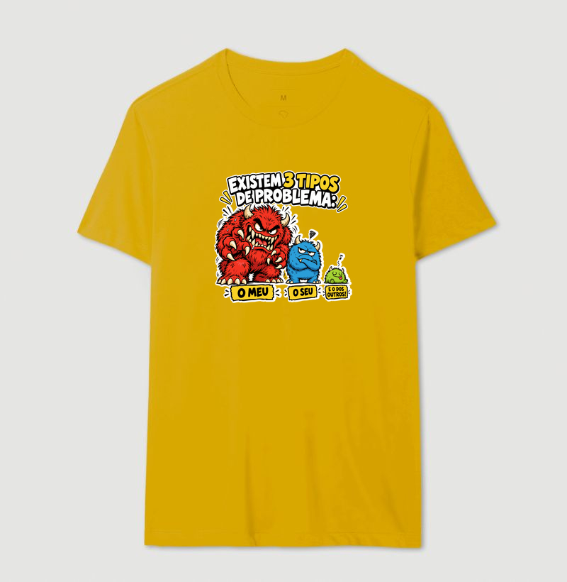 Camiseta Problemas em Algodão - Imagem 17