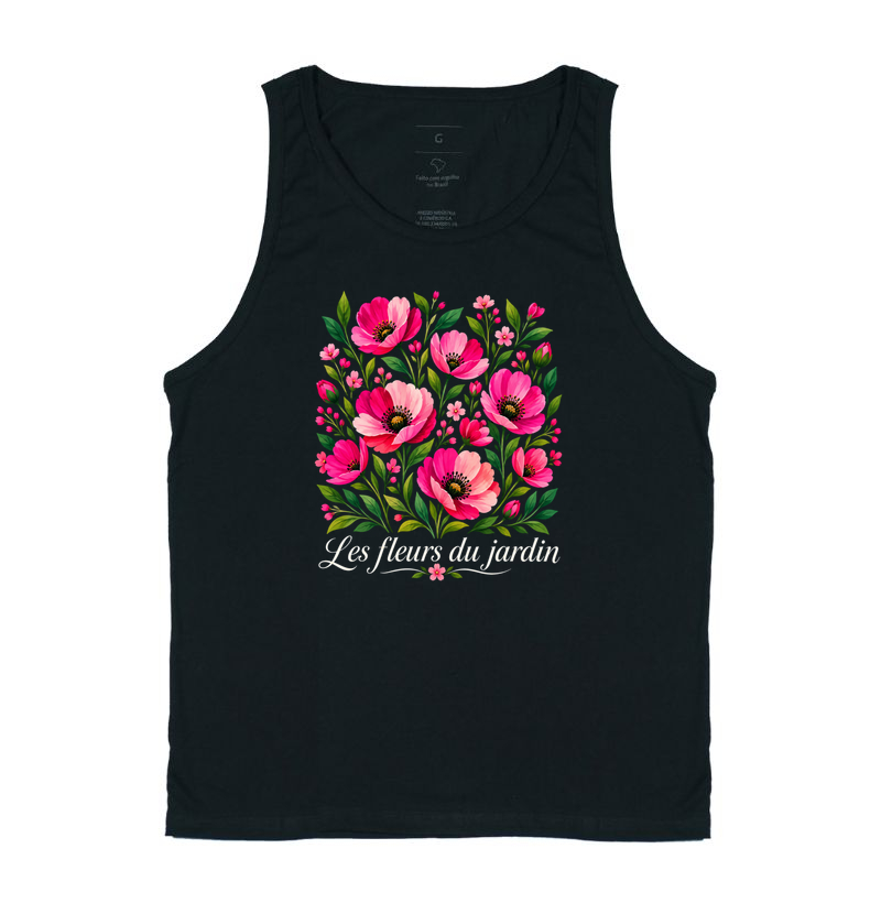 Camiseta Les fleurs du jardin - Imagem 3