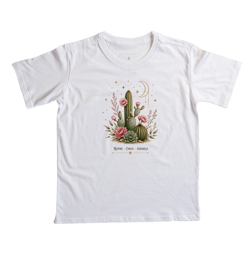Camiseta Flor no deserto - Imagem 2