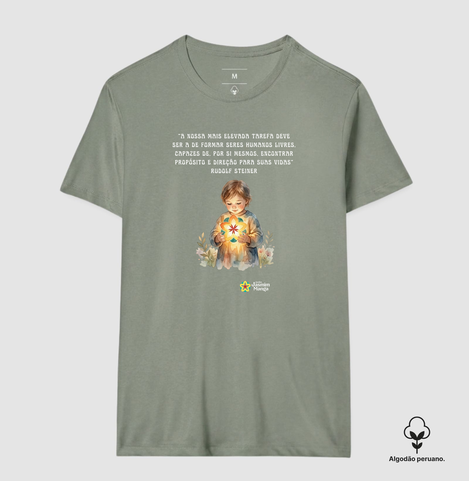 Camiseta Premium Jasmim Manga - Imagem 3