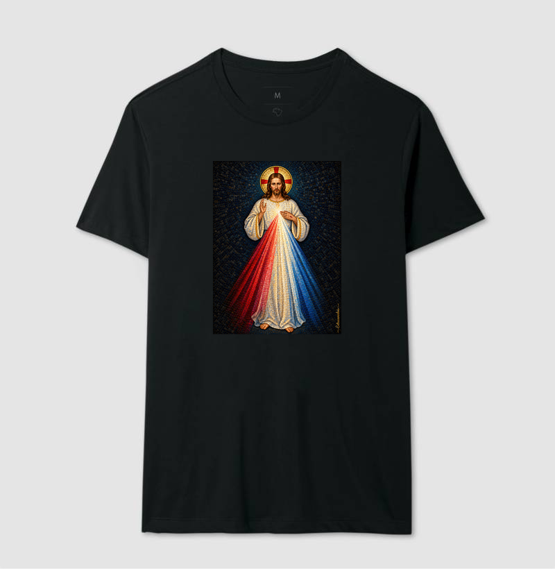 Jesus Misericordioso – Mosaico Sagrado - Imagem 2