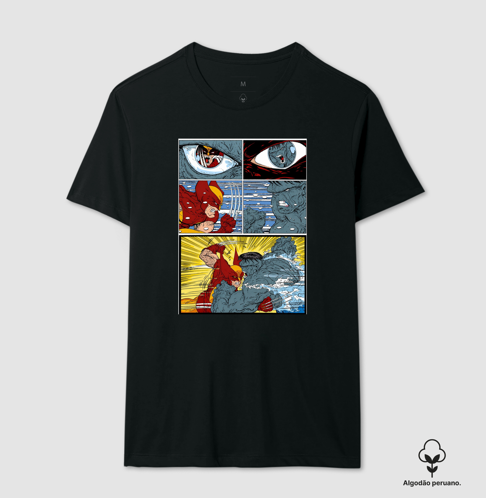 CAMISETA WOVERINE x HULK - TIRA - Imagem 4