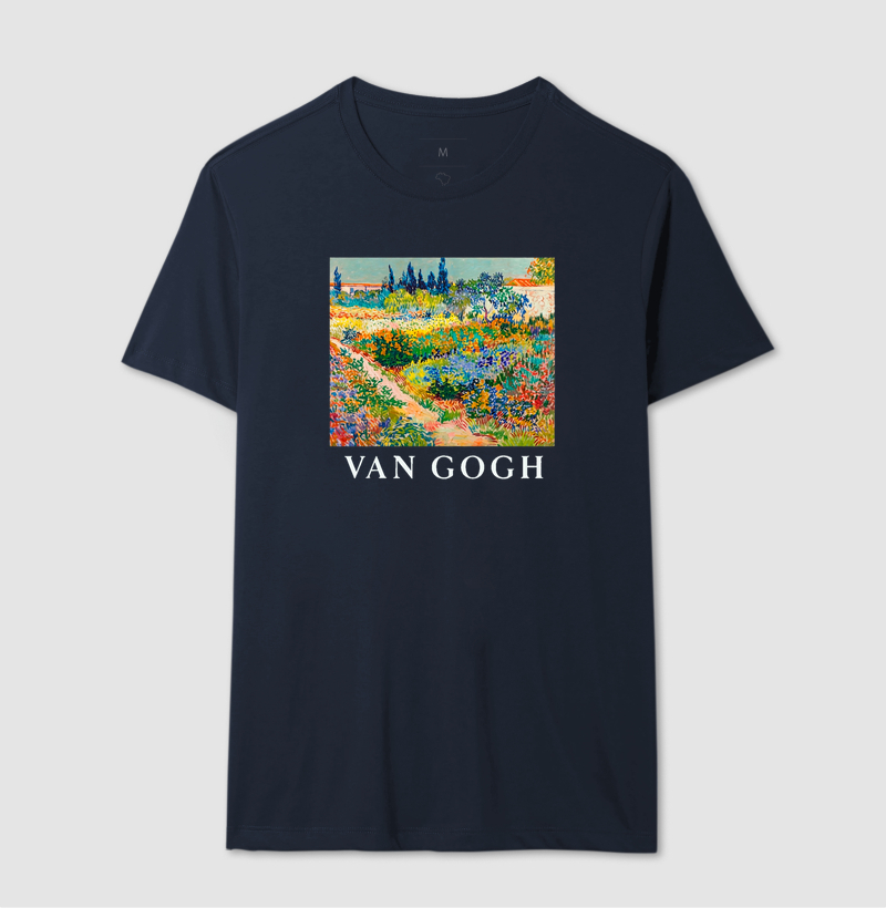 Camiseta Jardim de Arles Van Gogh  - Imagem 4