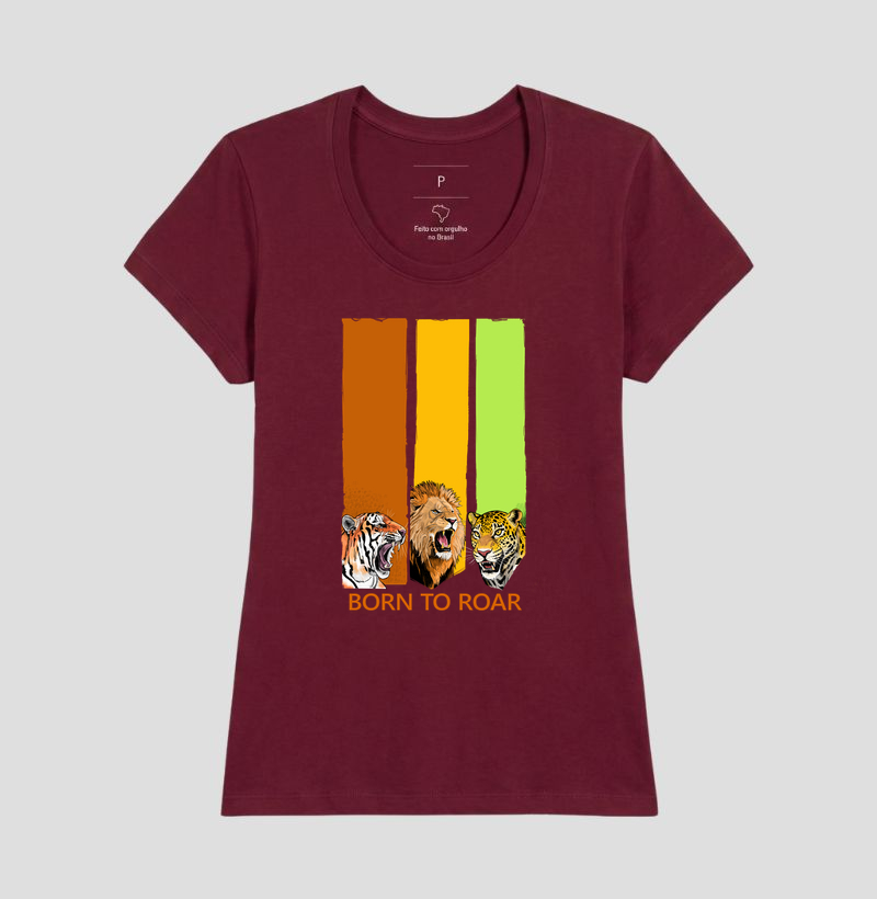 Camiseta Born to Roar (Nascido para Rugir) - Imagem 22