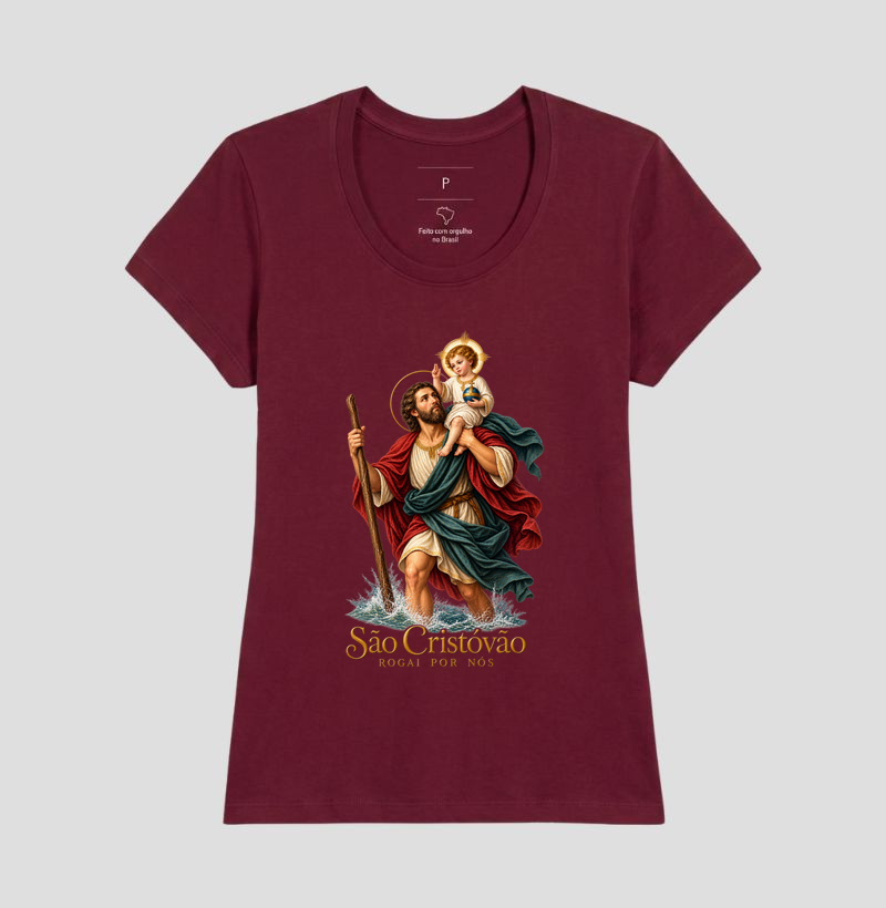 Camiseta São Cristóvão Rogai Por Nós - Imagem 13
