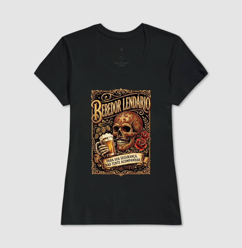 Lendário Cervejeiro | Caveira "Gosto de Cerveja" - Imagem 4