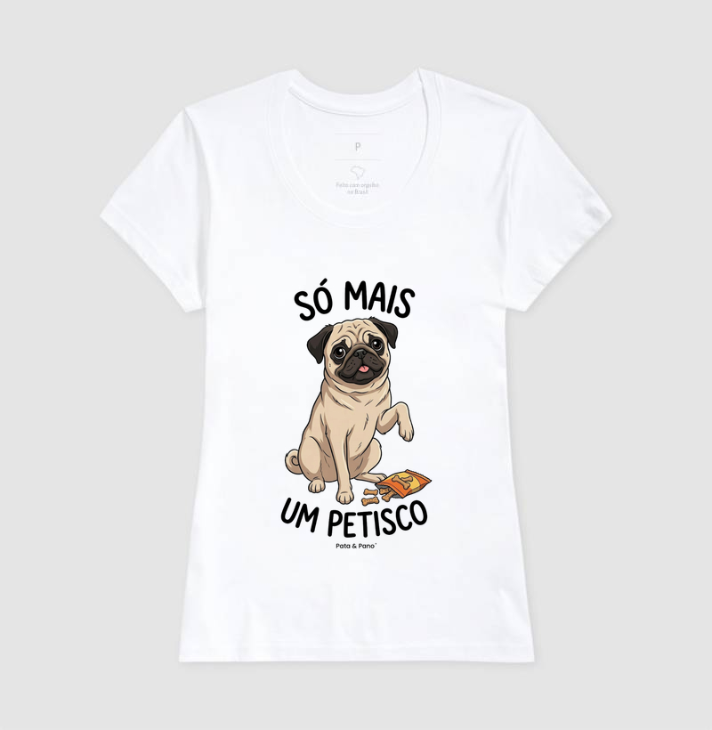 CAMISETA PUG PETISCO - Imagem 5