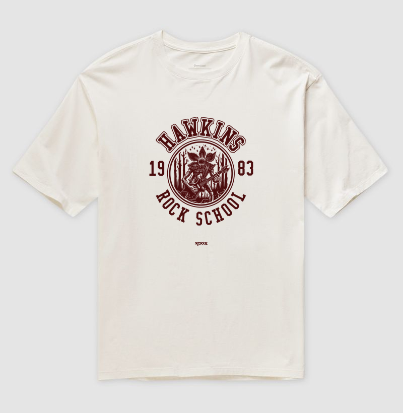 Camiseta Hawkins Rock School - Imagem 4