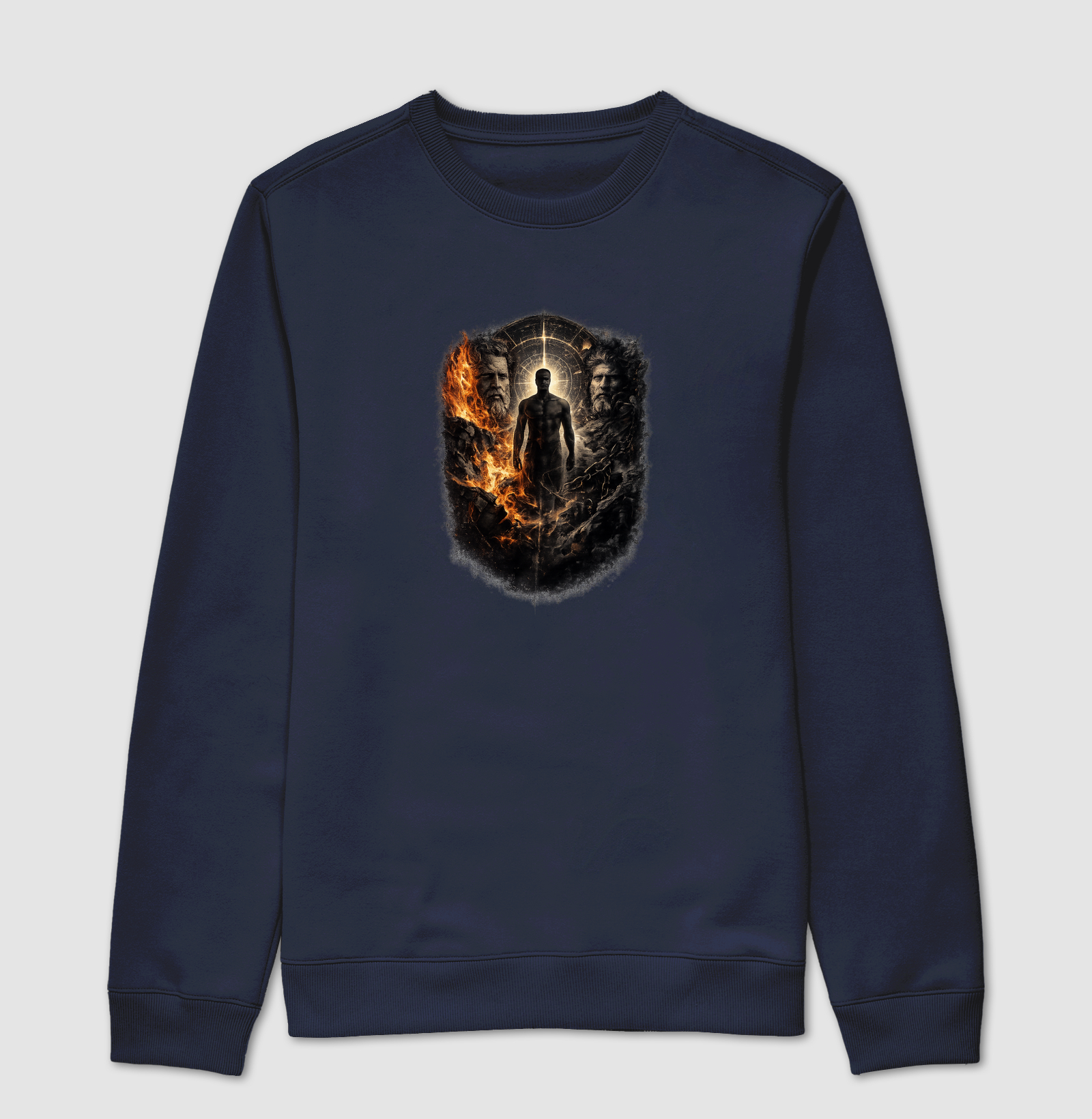 Camiseta Estoicismo "Flames and Shadows" - Imagem 4