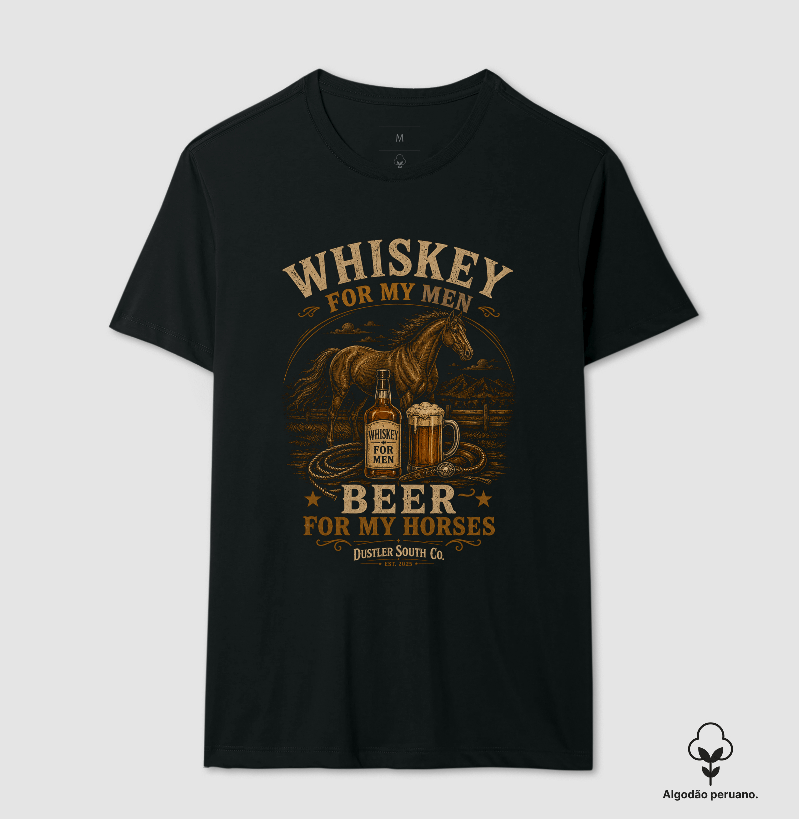 Camiseta Country Whiskey & Beer Country - Imagem 2
