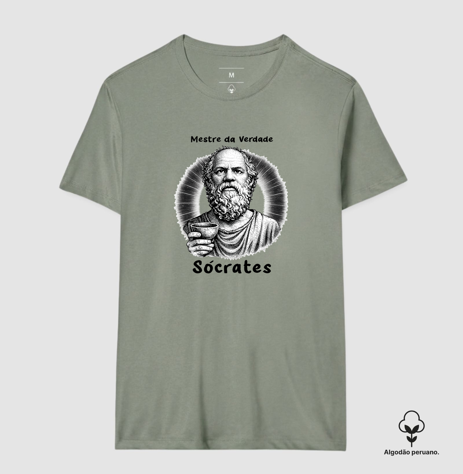 Sócrates • Mestre da Verdade (algodão peruano) - Imagem 12