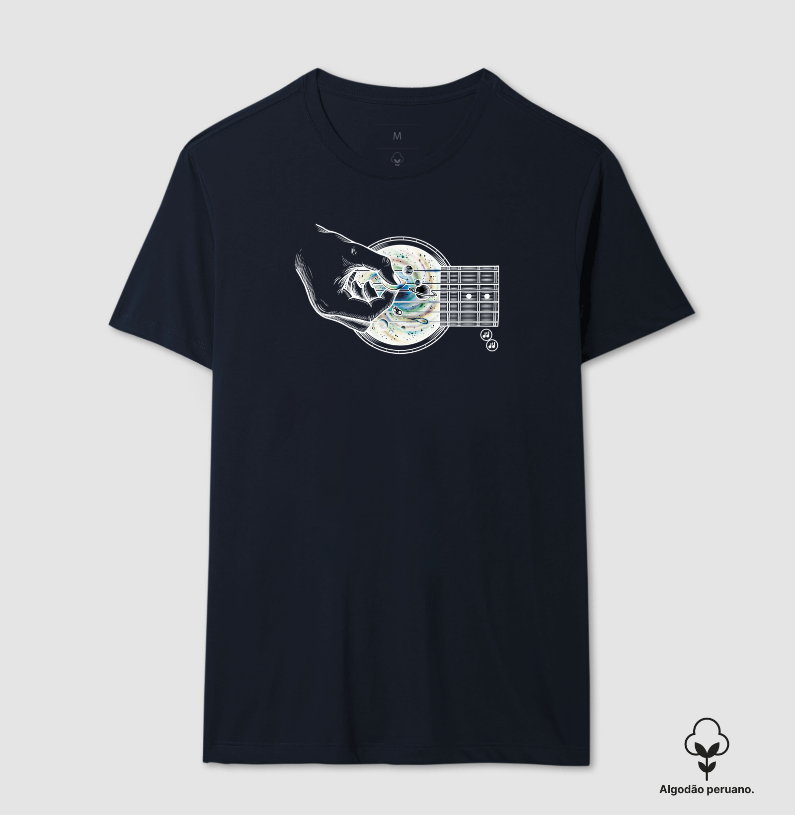 Violão Com Planetas Colorida - Imagem 6