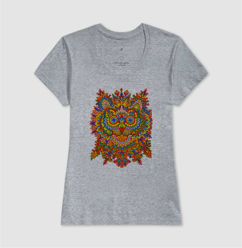 Sem Título (Psychedelic Cat) - Louis Wain - Imagem 9