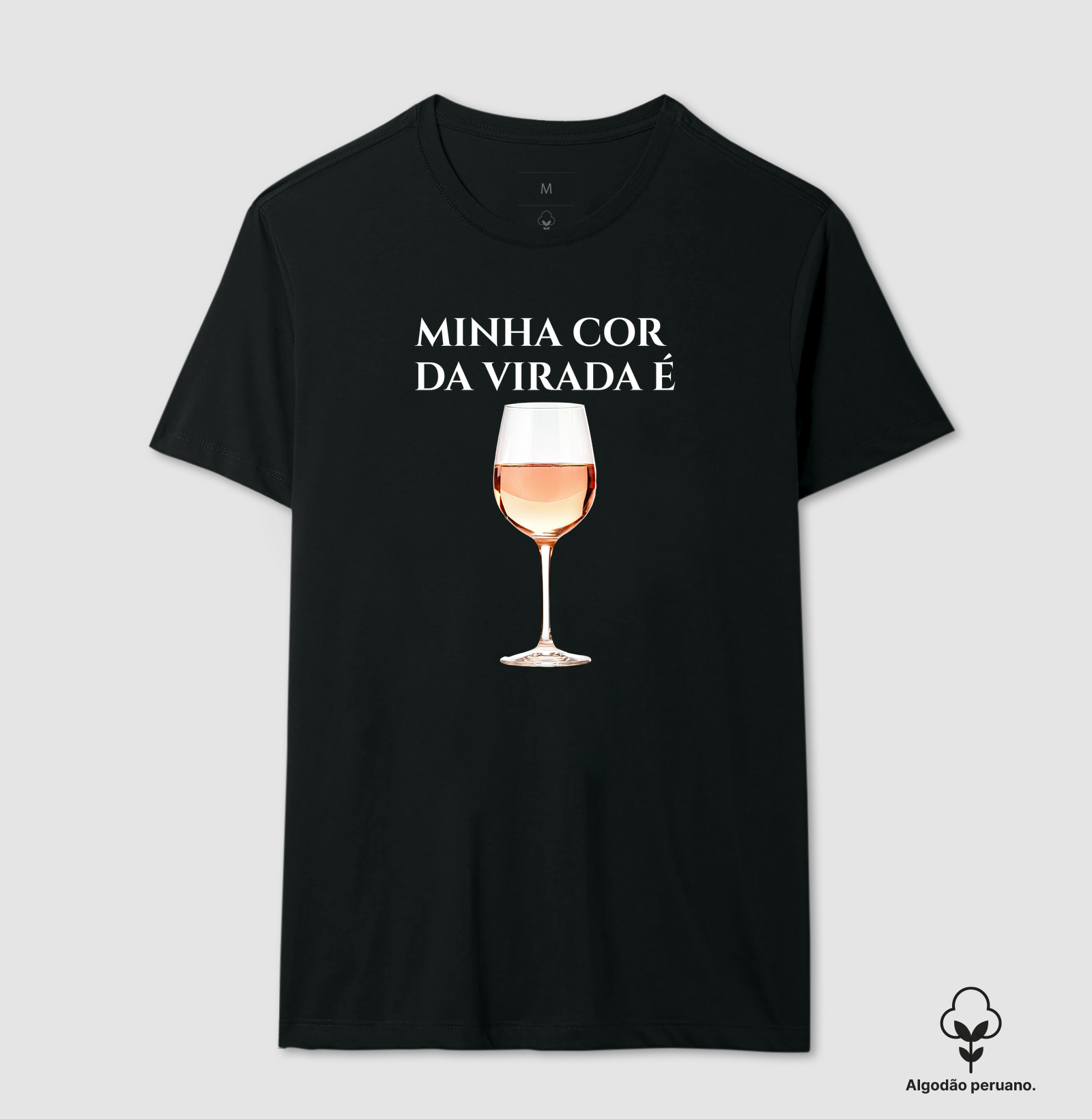 Camiseta Cor da Virada – Rosé - Imagem 3