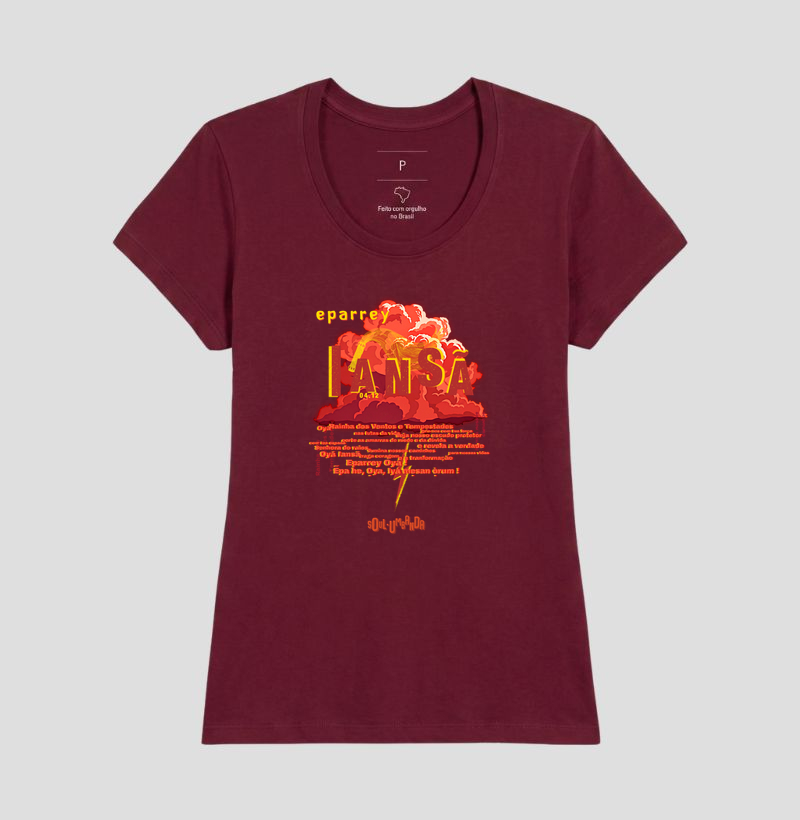 camiseta IANSÃ oração feminina - Imagem 8