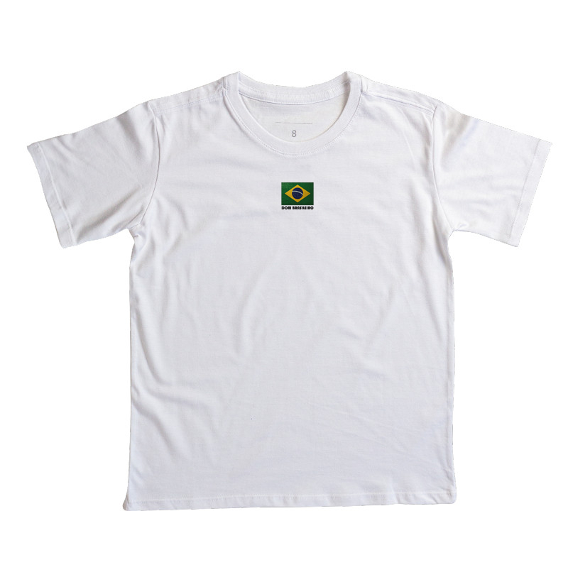 Camiseta Infantil DOM BRASILEIRO Unissex - Imagem 9