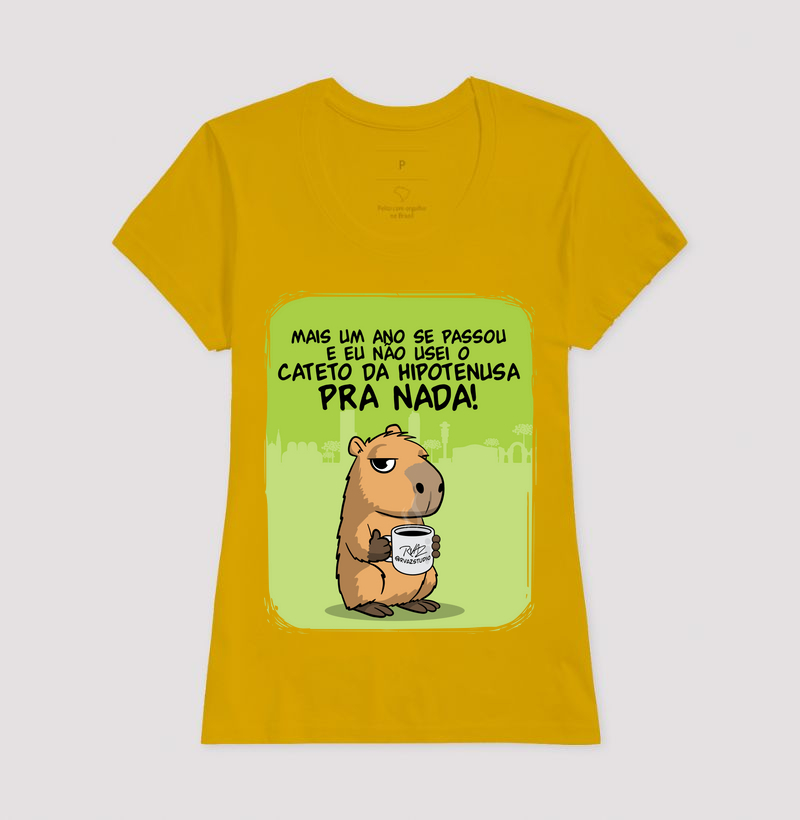 Camiseta Capivara Cateto da Hipotenusa - Imagem 15