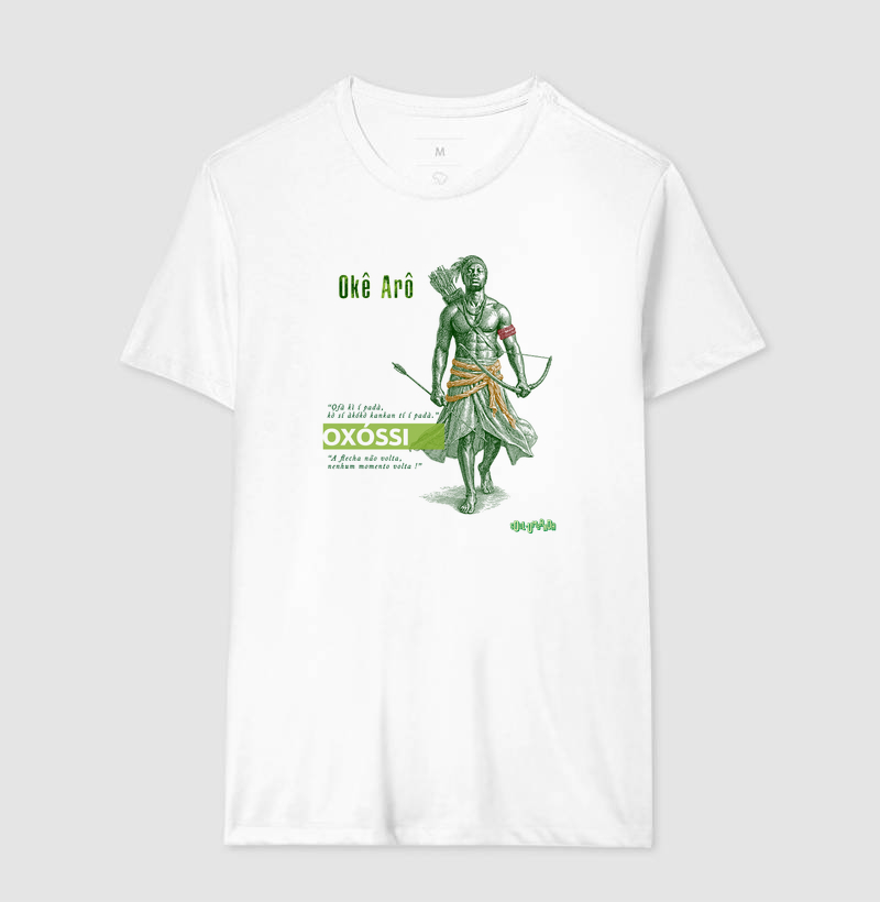 camiseta OXÓSSI iorubá masculina - Imagem 5