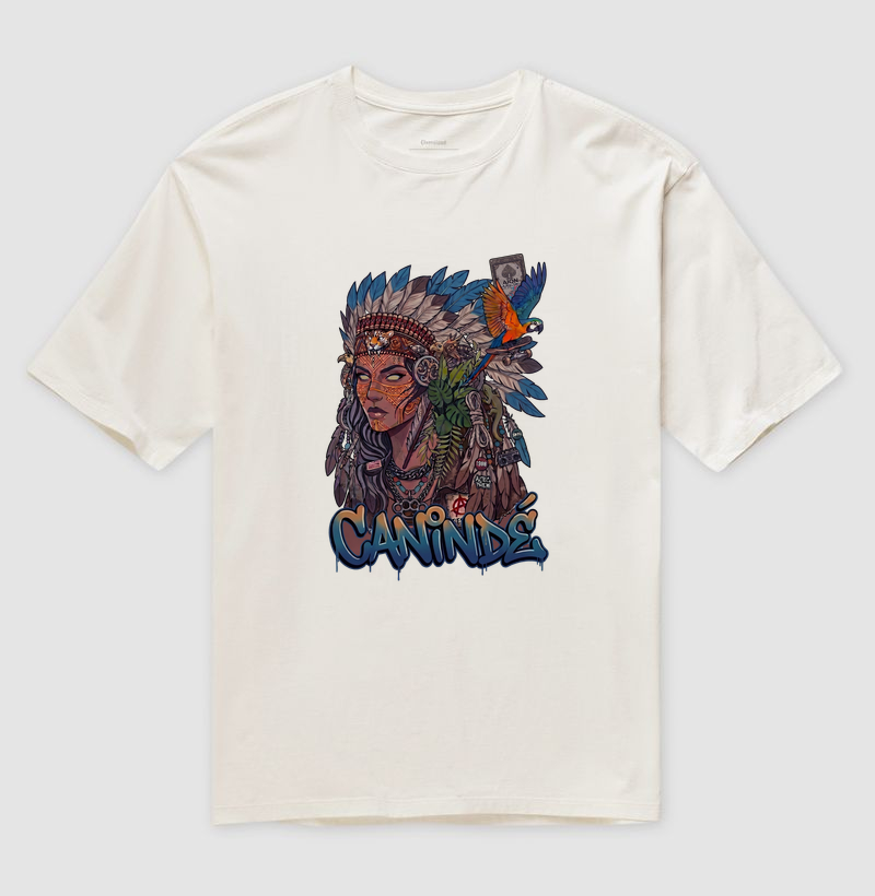 Camiseta Oversized Canindé | Origem Eterna — Aion Abstract - Imagem 7