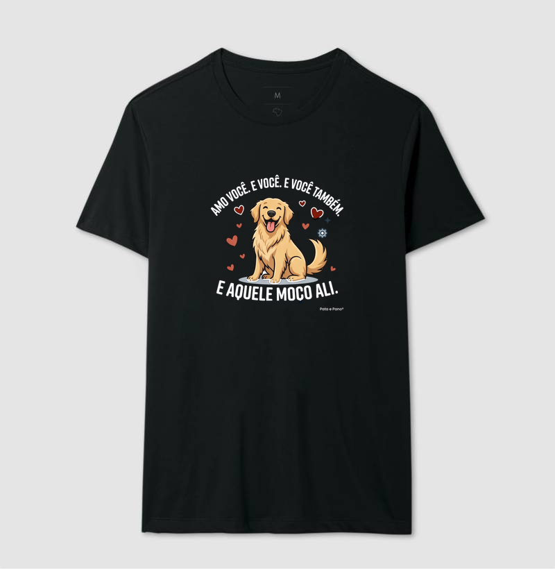 CAMISETA GOLDEN RETRIEVER AMO - Imagem 2