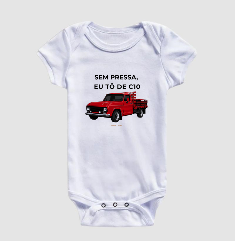 Sem pressa, eu tô de C10 - vermelha - Imagem 3