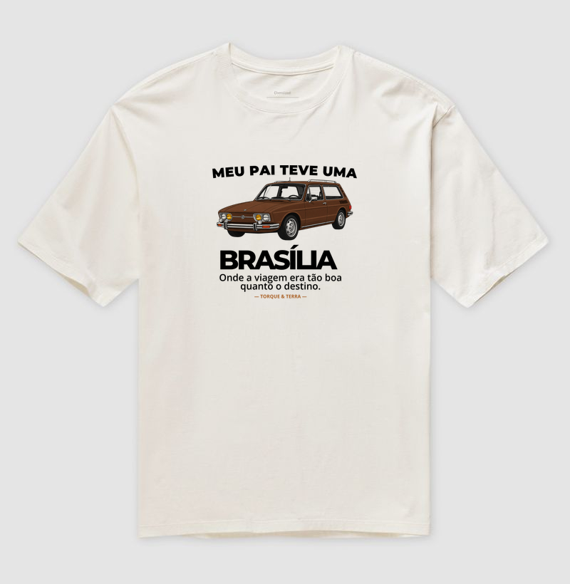 Meu pai teve uma - BRASÍLIA - marrom - Imagem 4