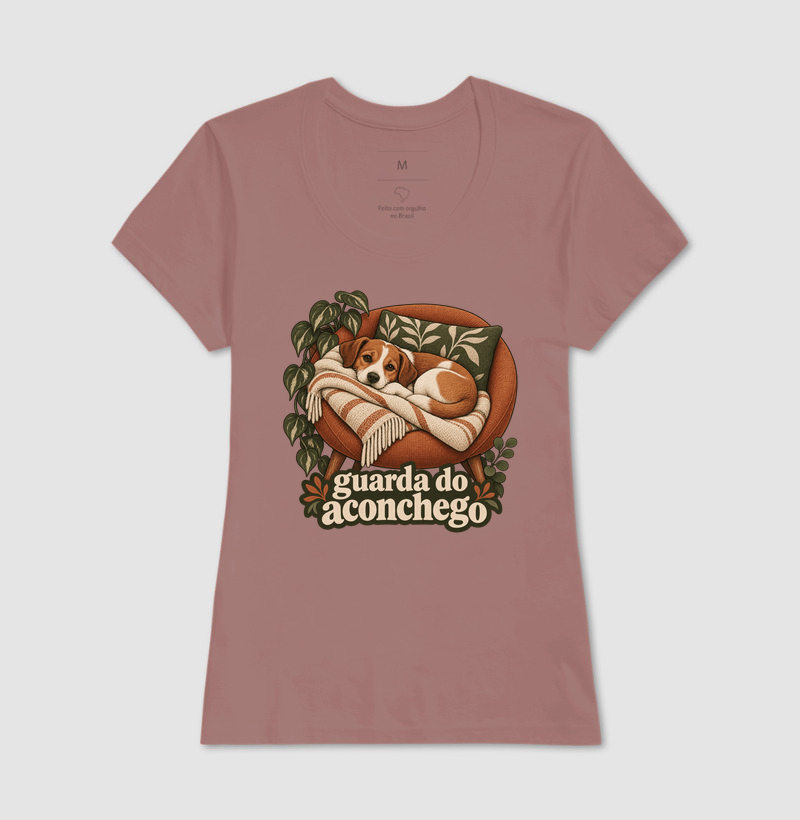 Camiseta Cachorro Aconchego "guarda do aconchego" | Pelo & Pano - Imagem 17