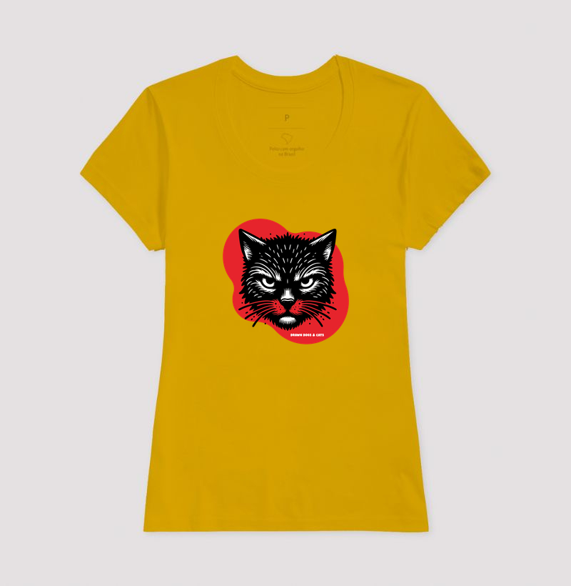 Gato preto e fundo vermelho - Imagem 14