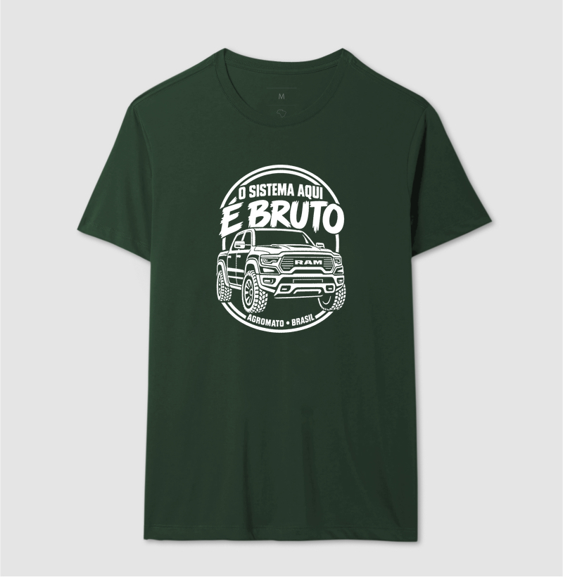 Camiseta O Sistema Aqui é Bruto - Imagem 10