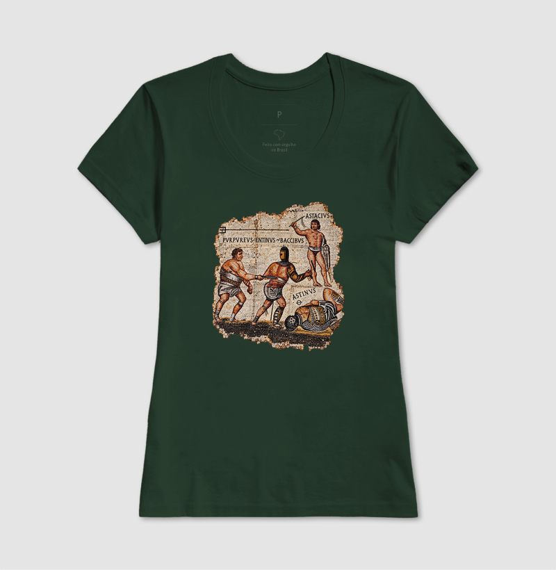 Gladiadores de Roma — Mosaico Borghese - Imagem 14