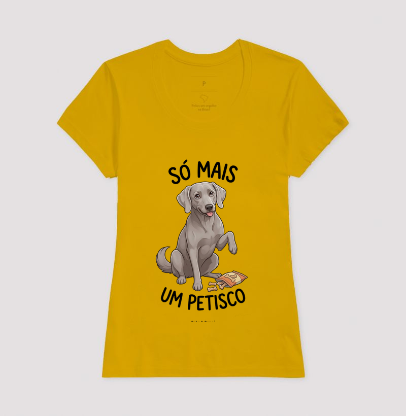 CAMISETA WEIMANARER PETISCO - Imagem 14