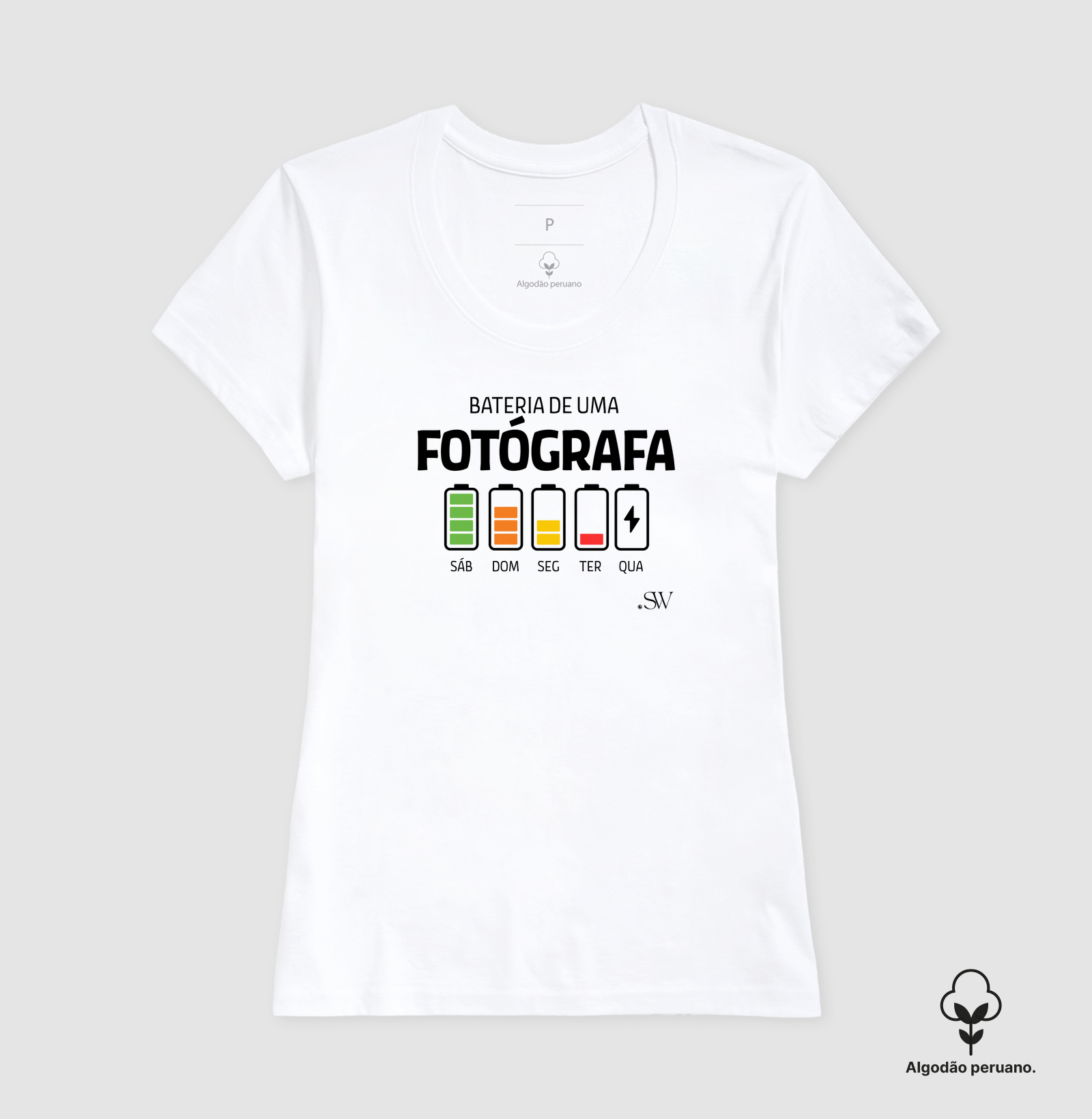 Algodão Peruano Fotógrafo | Shutter 04 Fotografia | Bateria original - Imagem 2