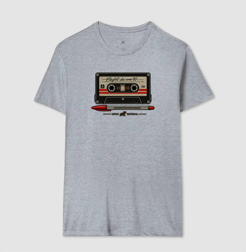 FITA CASSETE E CANETA  - Modo capivara - Camisetas - Imagem 10