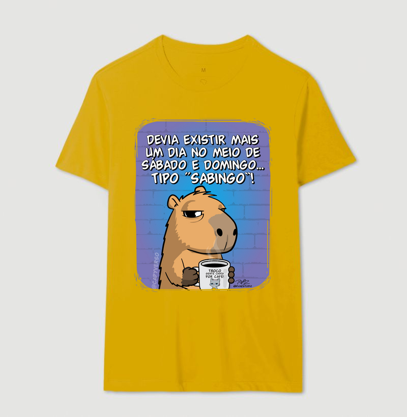 Camiseta Capivara Sabingo - Imagem 14