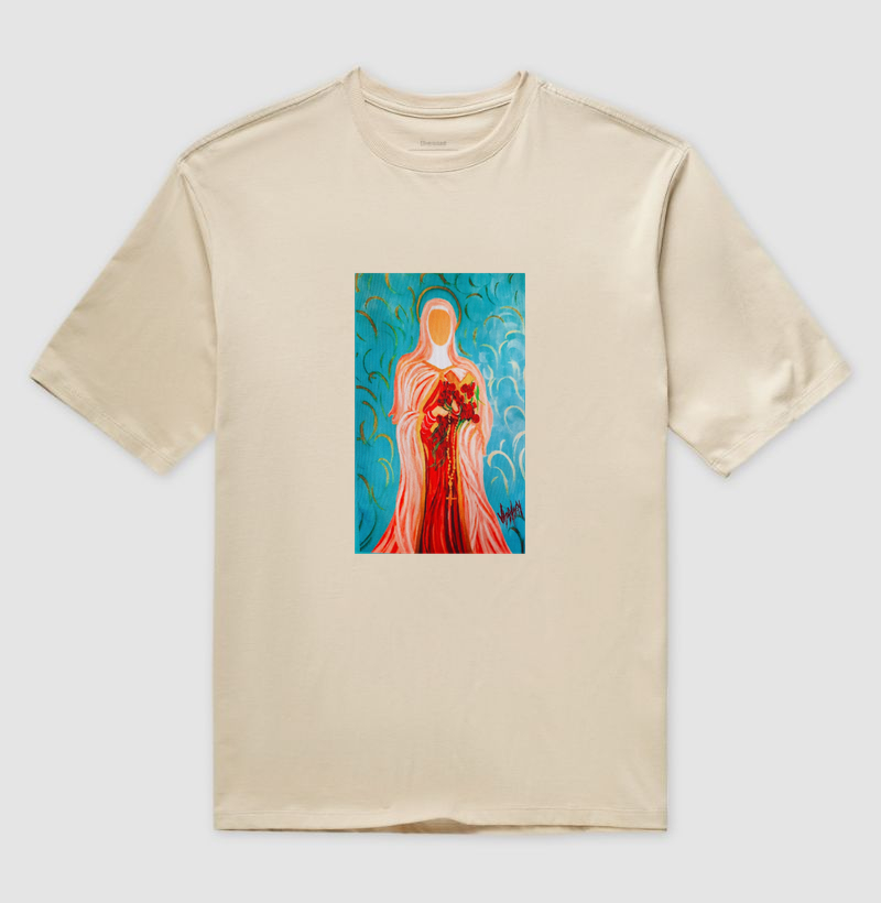 Camiseta Santa Teresinha do Menino Jesus Arte Sacra - Imagem 3