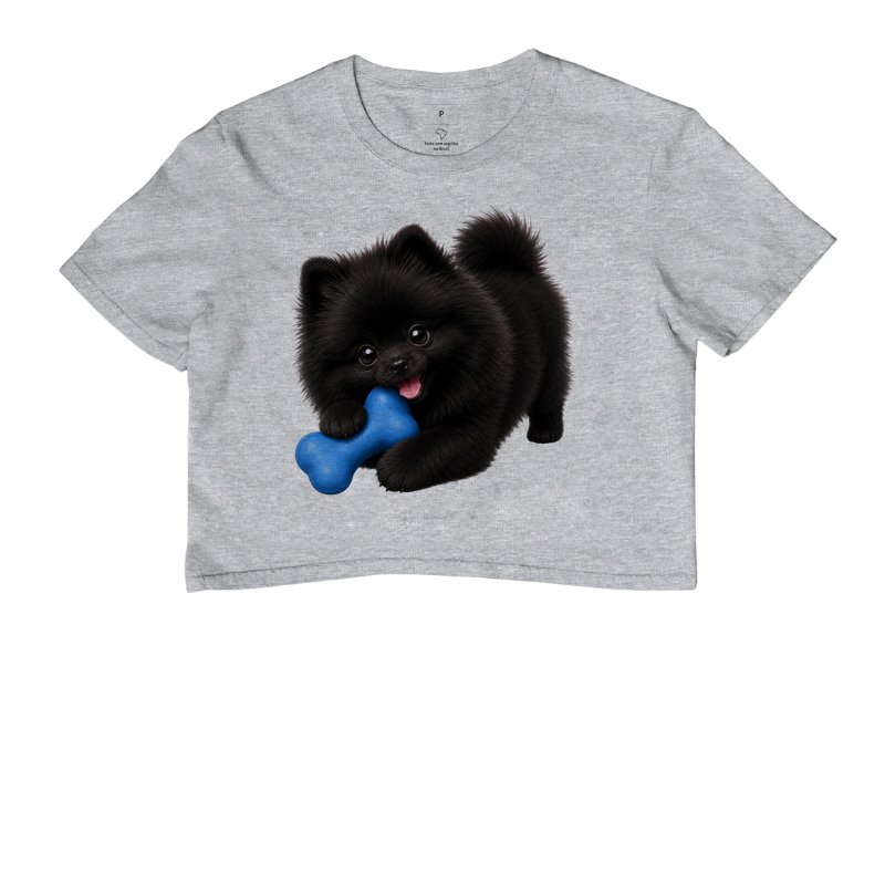 Pomerânia (Spitz Alemão) Preto - Desenho Animado - Imagem 6
