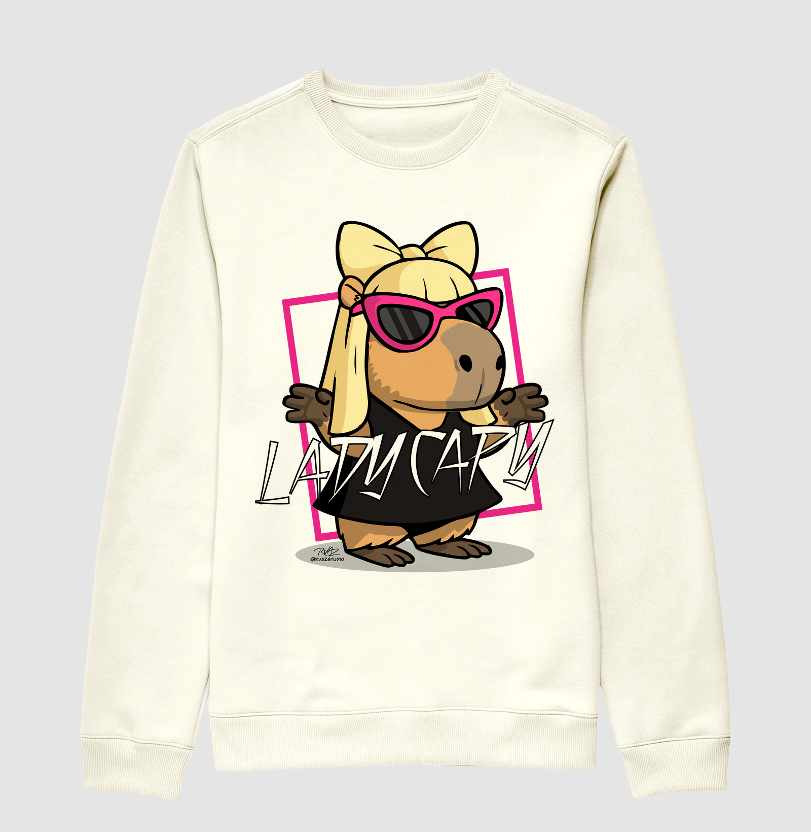 Camiseta Capivara Lady Capy - Imagem 2