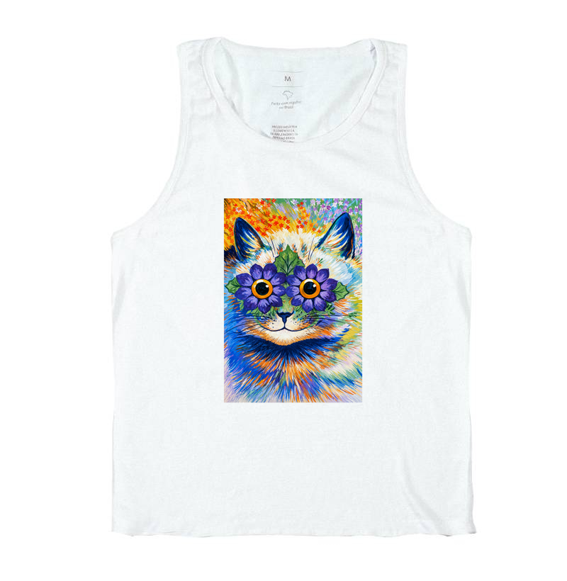 Psychedelic Flower Cat -  Louis Wain - Imagem 2