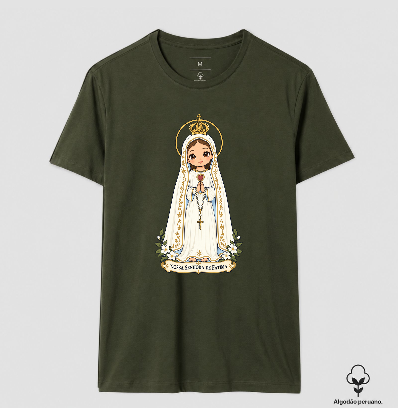 Nossa senhora e Fátima estilo chibi - Imagem 7