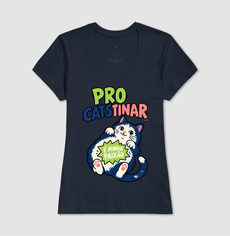 Camiseta Procatstinar É Minha Paixão - Imagem 7