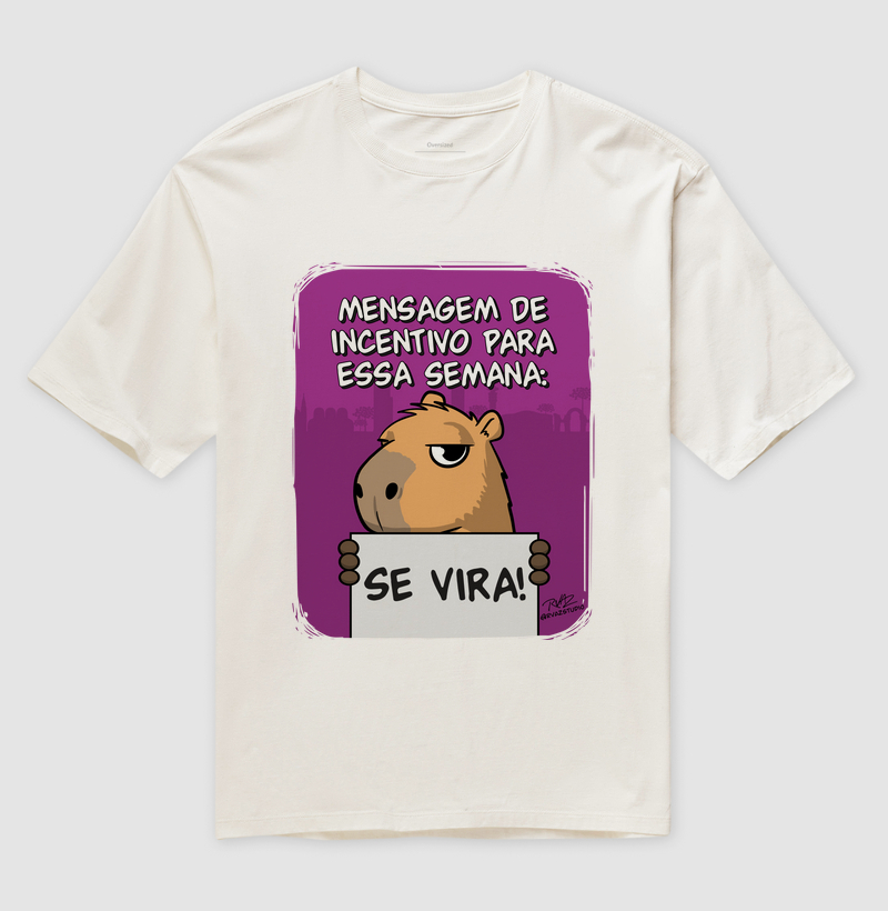 Camiseta Capivara Se Vira - Imagem 4