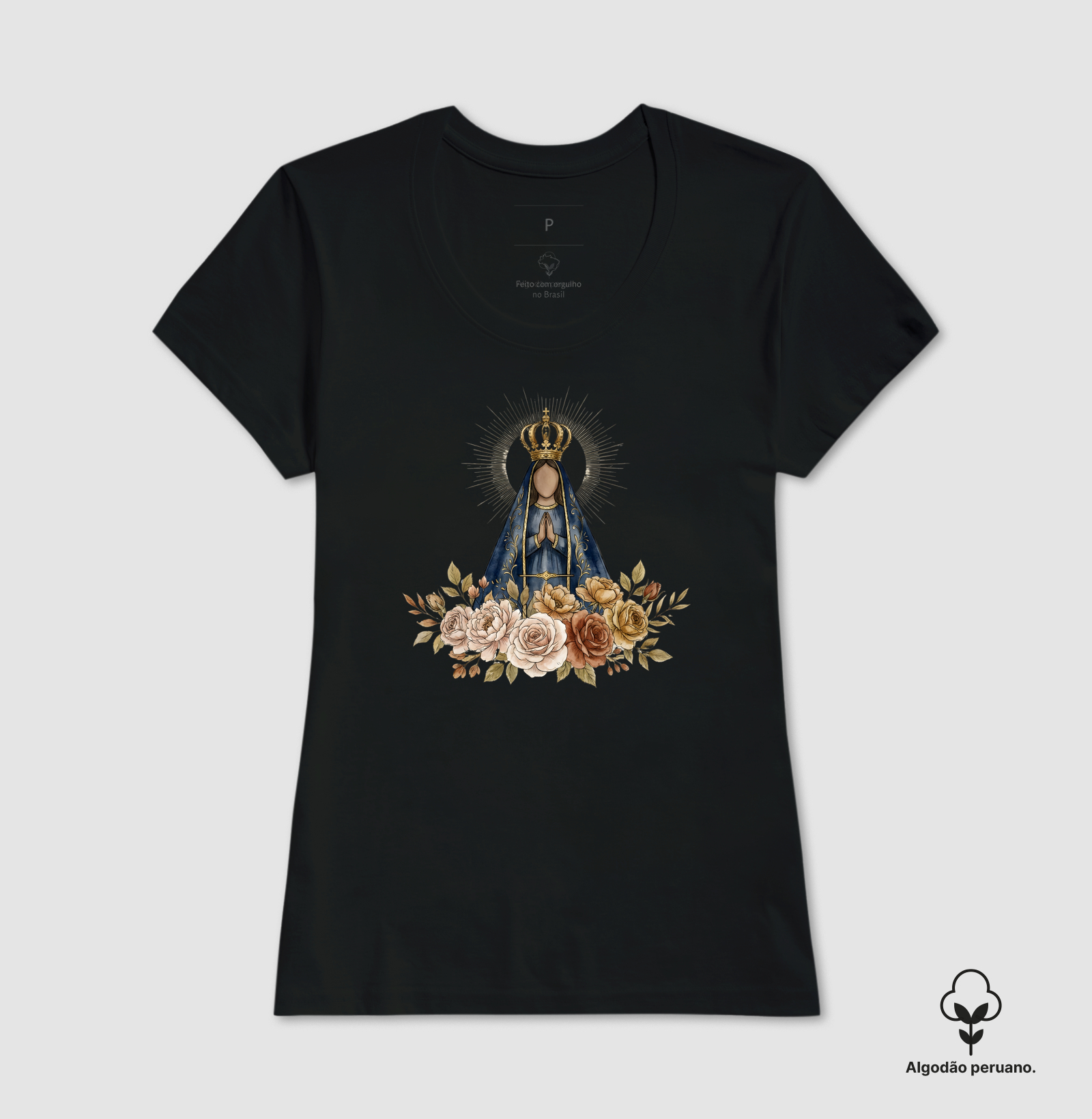 Nossa Senhora Aparecida Aquarela - Imagem 10