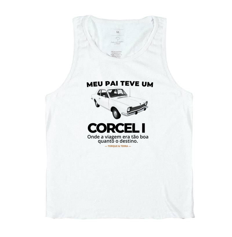 Meu pai teve uma - CORCEL I - branco - Imagem 2