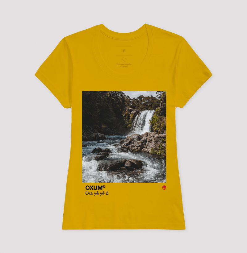 Camiseta Umbanda Orixá Oxum - Cachoeira - Imagem 13