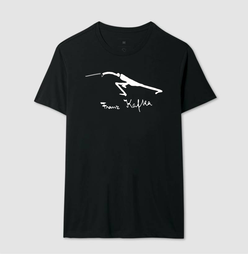Camiseta Franz Kafka Desenho   - Imagem 2