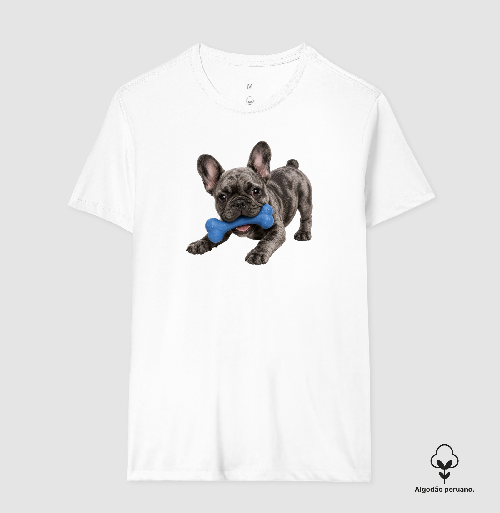 Bulldog (Buldogue) Francês Cinza - Desenho Animado - Imagem 8